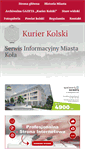 Mobile Screenshot of kurier-kolski.pl